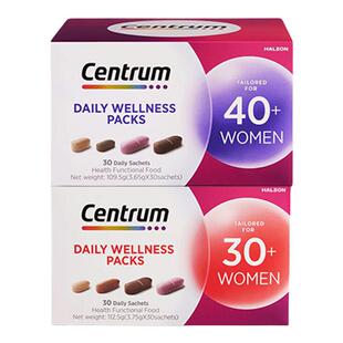 Centrum善存海外进阶男女营养包30/40岁维生素26年10月