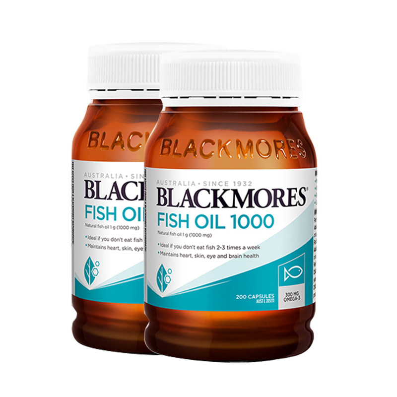 【自营】BLACKMORES澳佳宝原味深海鱼油200粒/瓶*2 软胶囊鱼油,保健食品/膳食营养补充食品,鱼油/深海鱼油,淘宝优惠券,粉丝福利购,淘宝优惠卷