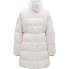 【设计师联名款】LINC金羽杰中长款羽绒服女冬季新款鹅绒轻体外套