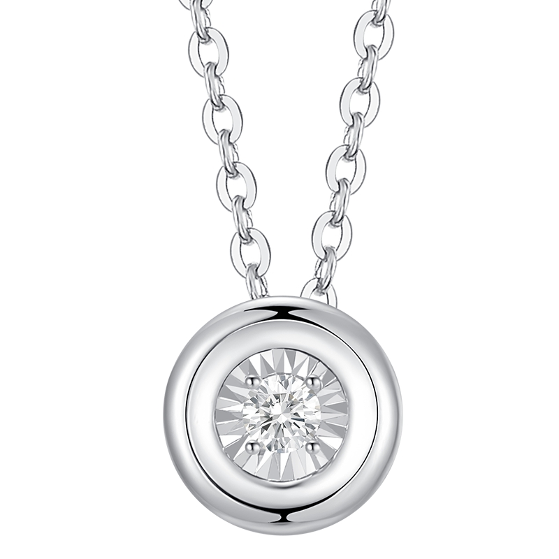 潮宏基项链颈饰铂金PT950