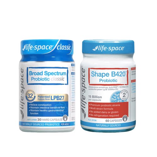 lifespace益倍适B420益生菌60粒
