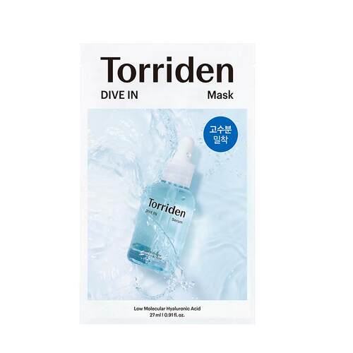 【百补】韩国Torriden桃瑞丹面膜贴片玻尿酸精华液补水保湿官方