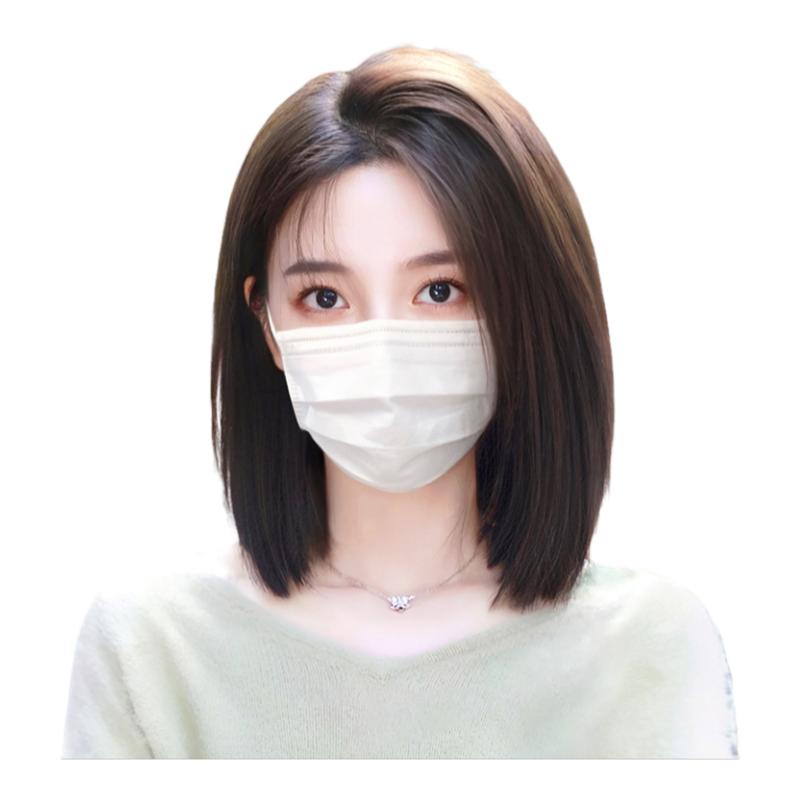 天空树颖儿同款高端双递针假发片