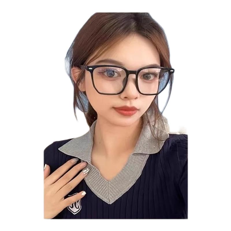 超轻复古大框近视眼镜