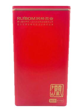 润邦茶业利川红罐装口粮红茶自己喝高山恩施硒茶75g罐装