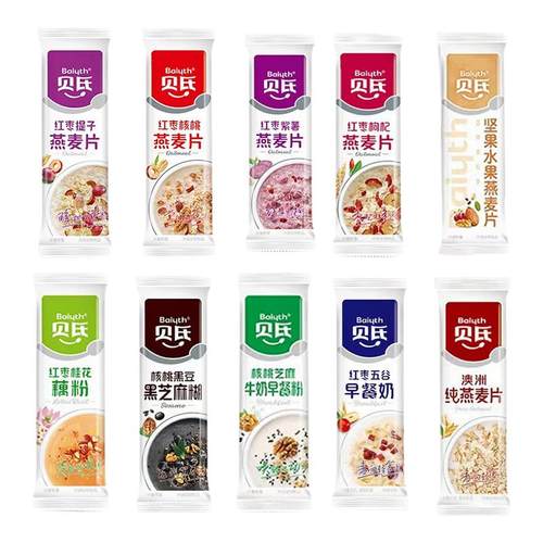 贝氏燕麦片冲饮代餐食品