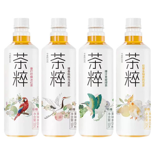 今麦郎果味饮料低糖500ml*12瓶柠檬红茶解渴夏季饮品绿茶乌龙茶