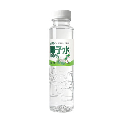 100%纯椰子水进口椰源椰子水350ml*12瓶天然电解质饮料0脂0添加