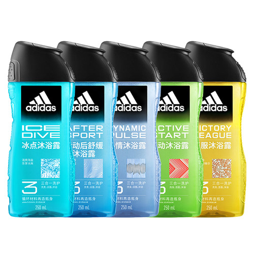 阿迪达斯三效合一沐浴露250ml