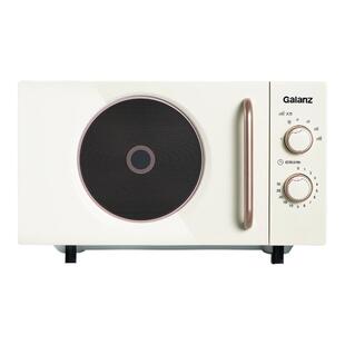 格兰仕奶油风微波炉家用复古平板一级能效变频不锈钢内胆2026新品