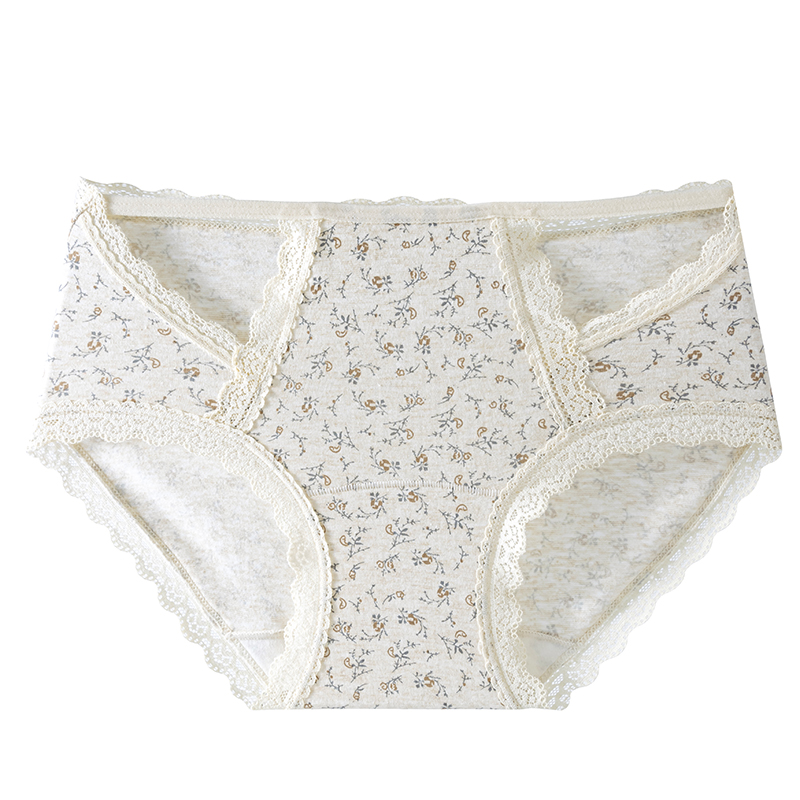 芬腾a类纯棉性感蕾丝少女内裤
