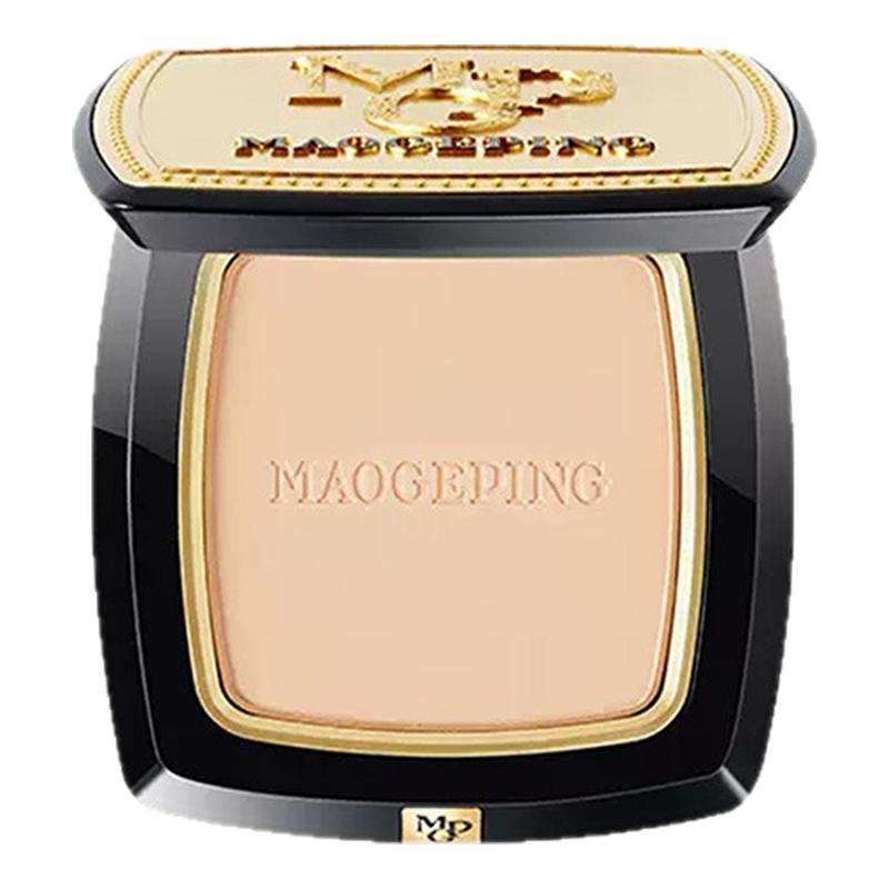 MAOGEPING毛戈平粉饼小金扇7g光感柔纱凝颜哑光定妆补妆散粉蜜粉