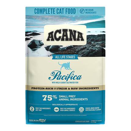 【百补】ACANA爱肯拿海洋盛宴猫粮成猫幼猫高蛋白鱼肉粮