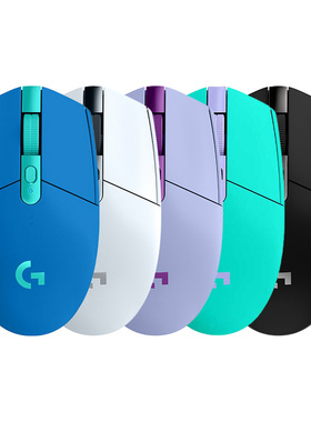 旗舰罗技G304无线鼠标电竞游戏办公人体工学台式笔记本电脑lol宏