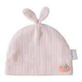 婴儿帽子纯棉胎帽春秋款 男童女宝初生儿童四季 通用护耳帽可爱超萌