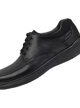 clarks其乐男鞋秋季款低帮简约单鞋日常休闲皮鞋Cotrell Edge现货