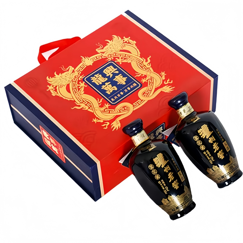 泸州老窖头曲蓝花瓷版52度整箱500ml*2瓶浓香型高度粮食白酒送礼