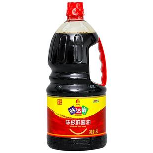 味达美味极鲜酱油1.8L 欣和特级酿造生抽家用调味 臻品蚝油200g