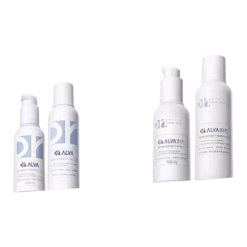 DR.ALVA/瑷尔博士水乳益生菌熬夜修护秋冬保湿温和面部护理套装