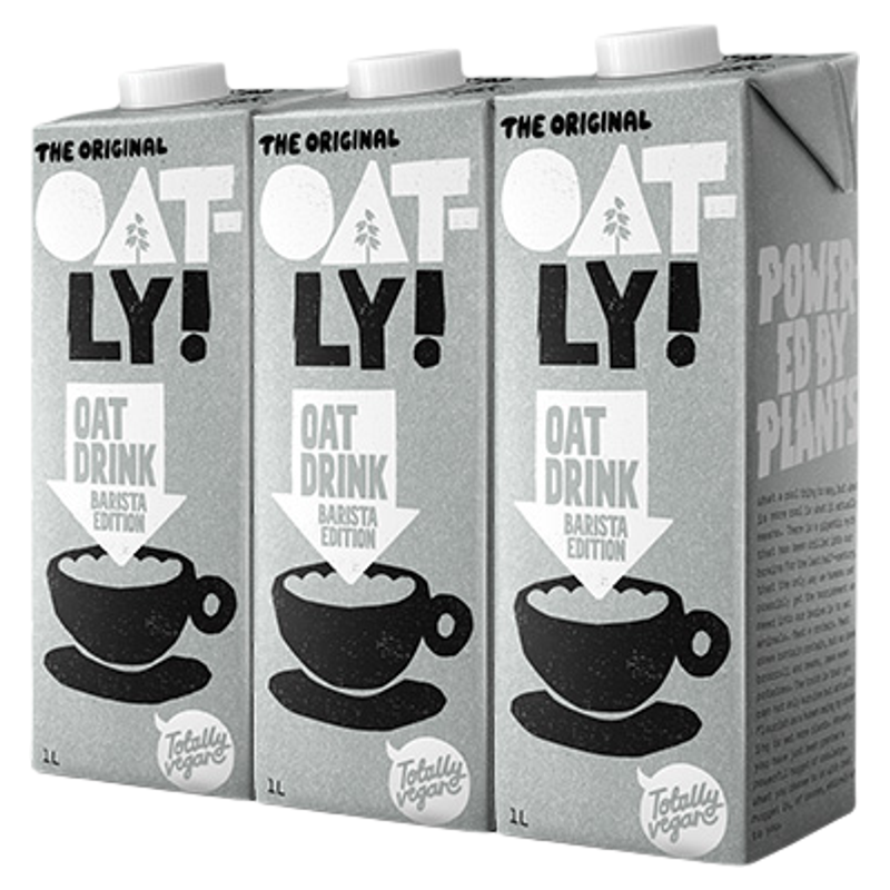 【百亿】OATLY咖啡大师燕麦奶咖啡伴侣营养植物蛋白饮料1L*3盒,咖啡/麦片/冲饮,植物蛋白饮料/植物奶/植物酸奶,淘宝优惠券,粉丝福利购,淘宝优惠卷