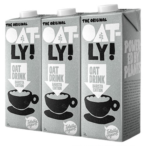 【百亿】OATLY咖啡大师燕麦奶咖啡伴侣植物蛋白饮料1L*3盒26年8月