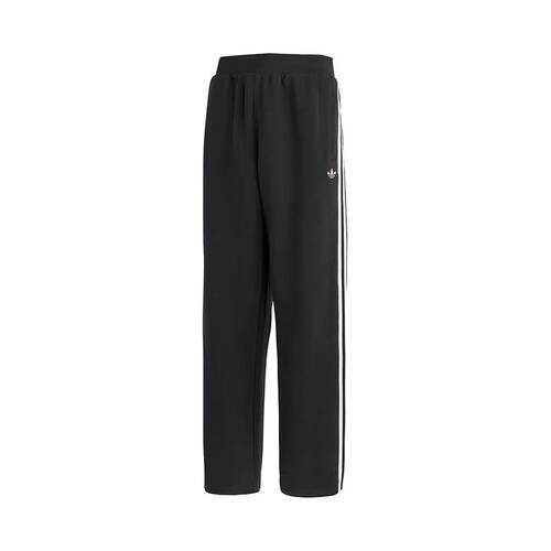 Adidas阿迪达斯三叶草男裤2025冬季新款马年双面针织长裤KT0652