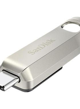 闪迪type-c手机u盘128g高速手机优盘金属加密闪存盘cz75闪迪C盘