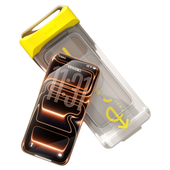 倍思3D热弯膜无边不挡屏适用iPhone17Promax钢化膜苹果17pro手机膜防尘防指纹高清17无边全覆盖16pm保护防摔