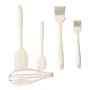 嵘礼硅胶油刷厨房家用食品级小烧烤烘焙刮刀套刷油工具刷子耐高温