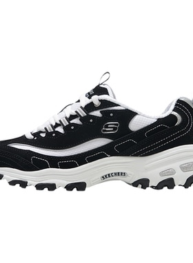 斯凯奇女鞋秋冬经典熊猫鞋新款老爹鞋子官方正品休闲鞋女款运动鞋