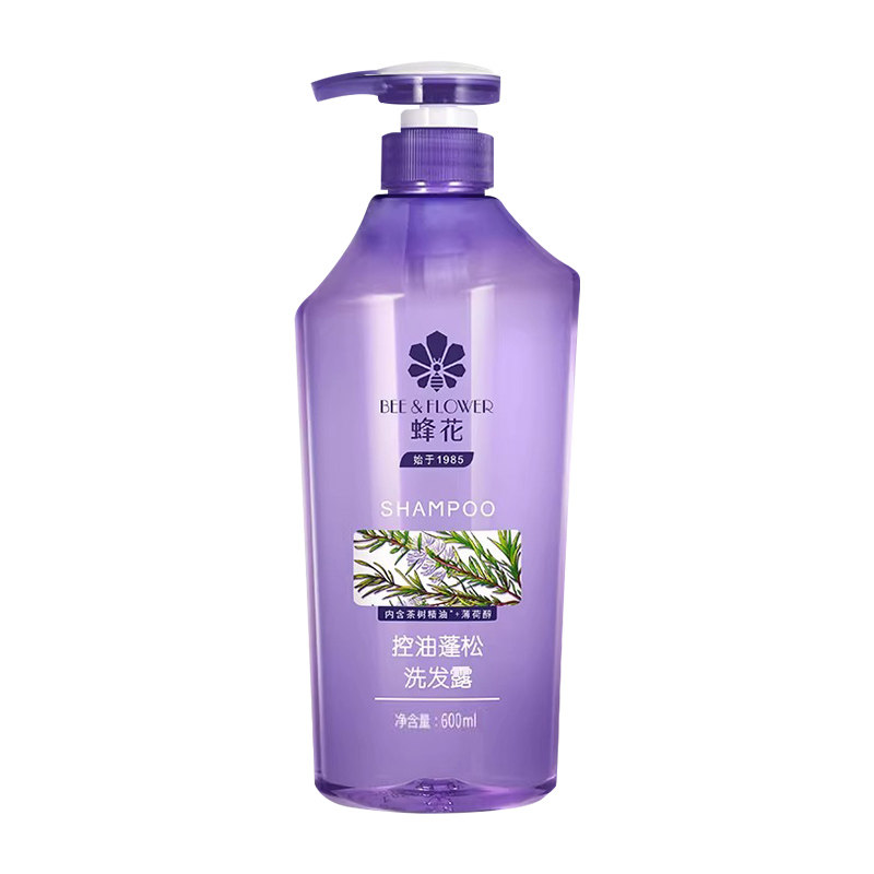 蜂花控油蓬松洗发水露洗头膏舒缓止痒护发保湿柔顺大容量官方正品