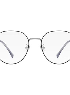 FENCH超轻金属圆框眼镜女防蓝光近视镜架显白素颜韩系网红文艺