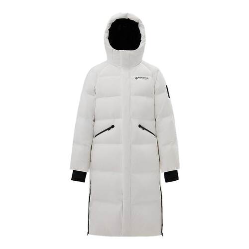波司登奥莱连帽长款加厚羽绒服