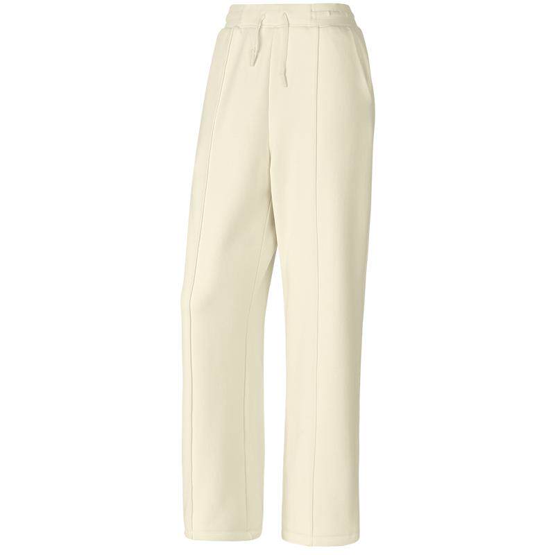 斯凯奇冬季加绒运动裤男女同款束脚裤子蓄热柔软舒适针织长裤简约