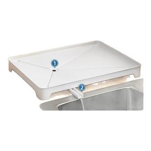 厨房沥水篮接水盘排水漏水沥水盘沥水架托盘导流客厅收纳沥水水盆