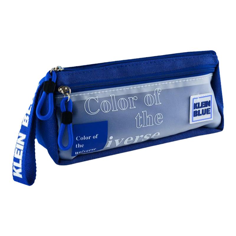 2025新款笔袋男孩子双层大容量帆布袋创意简约文具袋小学生铅笔盒男孩款透明文具袋初高中学生用高颜值铅笔盒