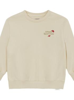 New Balance nb童装男女儿童时尚舒适宽松圆领长袖卫衣ND7ZE31073