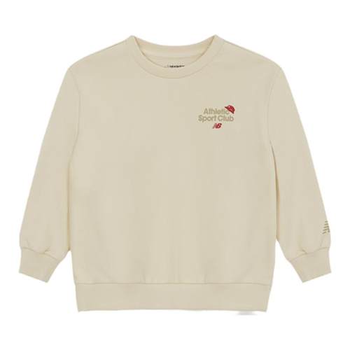 New Balance nb童装男女儿童时尚舒适宽松圆领长袖卫衣ND7ZE31073