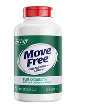 Movefree glucosamine calcium chondroitin