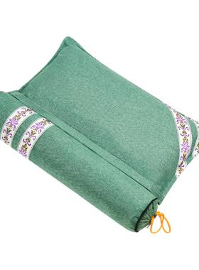 二合一艾草颈椎专用枕头艾枕草本硬枕护颈椎睡眠艾草枕荞麦礼物