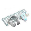 狼蛛87键机械键盘鼠标耳机音响套装 F3087有线电竞游戏笔记本电脑