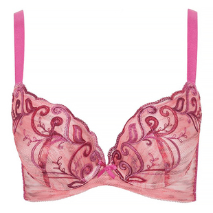 古今内衣女小胸上薄下厚性感蕾丝时尚 刺绣聚拢文胸罩内衣0G881