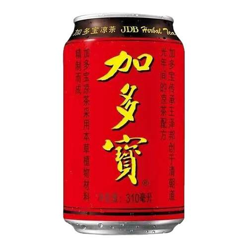 加多宝凉茶罐装310ml*6罐解辣祛火本草植物茶饮火锅聚会欢乐畅饮