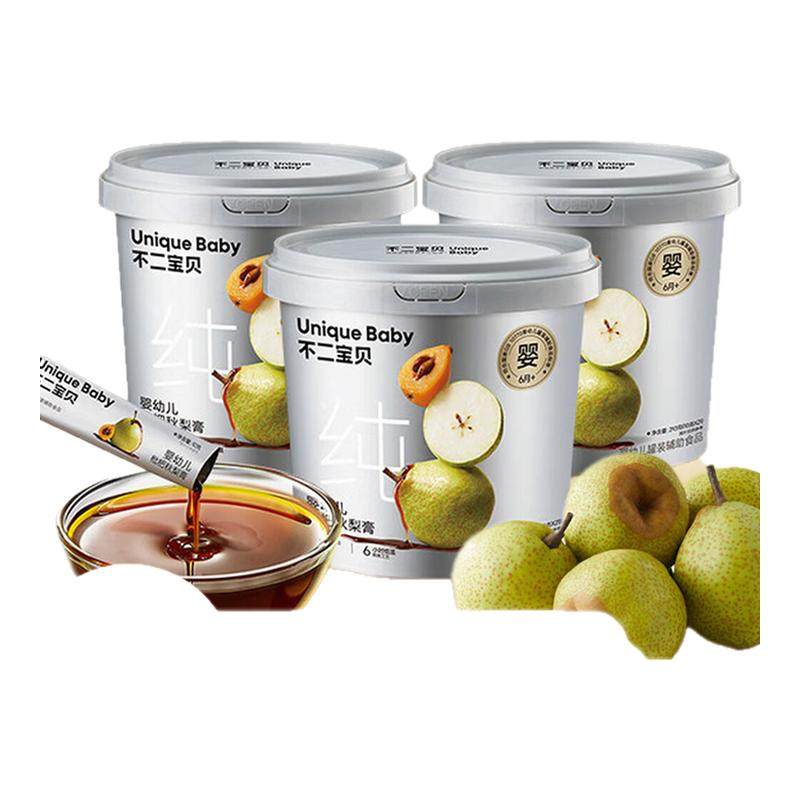 不二宝贝婴儿纯枇杷秋梨膏幼儿童泡水无添加搭宝宝零食雪梨膏饮料