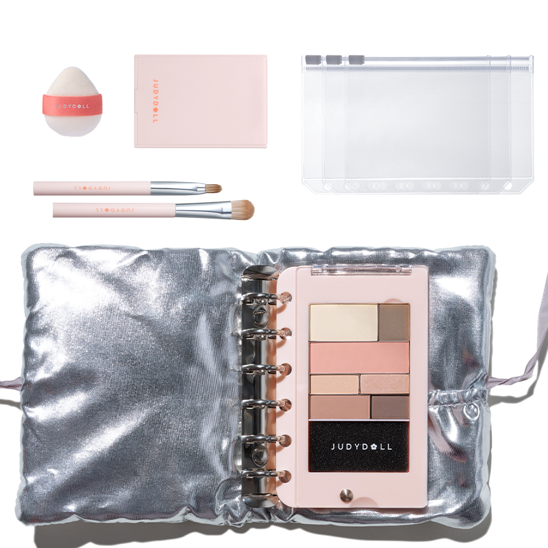 橘朵彩妆书眼影多功能手账本DIY