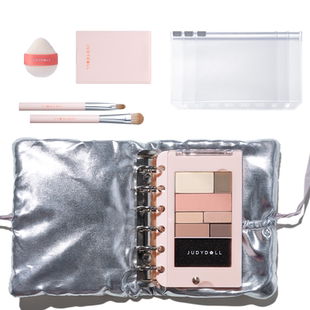 新款 Judydoll橘朵彩妆书手账本眼影盘日常淡妆综合盘腮红修容化妆