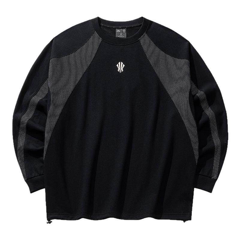 安踏凯里欧文Hela卫衣长袖T恤男款冬季美式情侣套头衫正品上衣女,运动服/休闲服装,运动T恤,淘宝优惠券,粉丝福利购,淘宝优惠卷