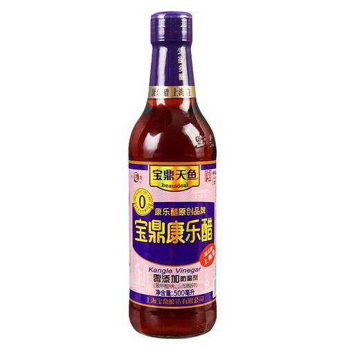 宝鼎天鱼康乐醋0防腐剂提鲜蘸醋
