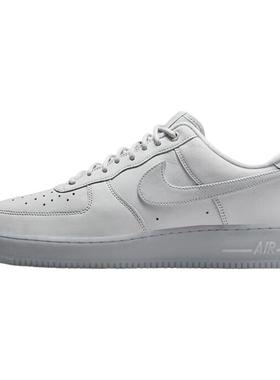Nike耐克男鞋AIR FORCE 1 灰白AF1 空军一号运动鞋板鞋CJ9179-002