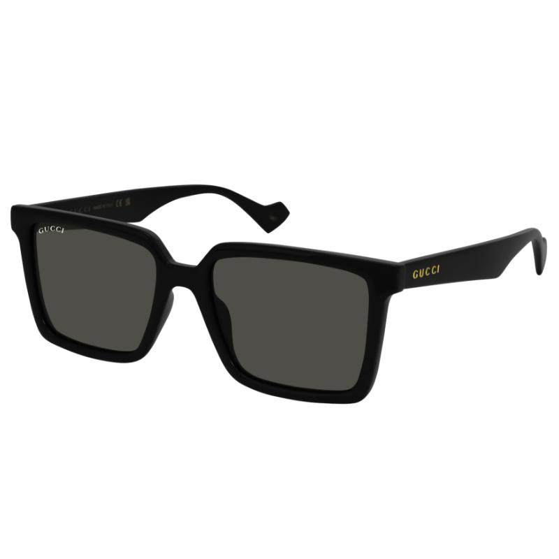 开云眼镜 古驰GUCCI男女同款经典黑超大框防晒方框太阳镜GG1540S